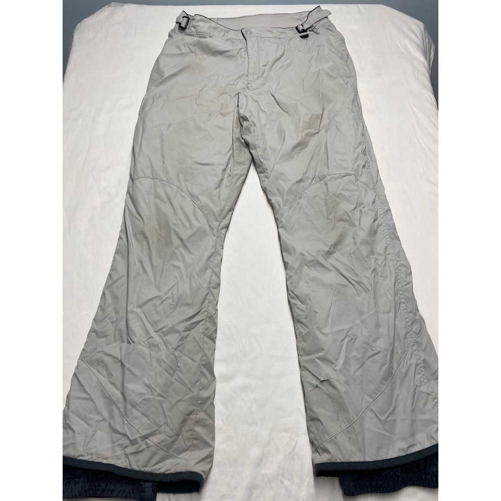 Columbia Vertex Womens Gray Snow Pants Insulated Ski Snowboard SL8008 L flaws